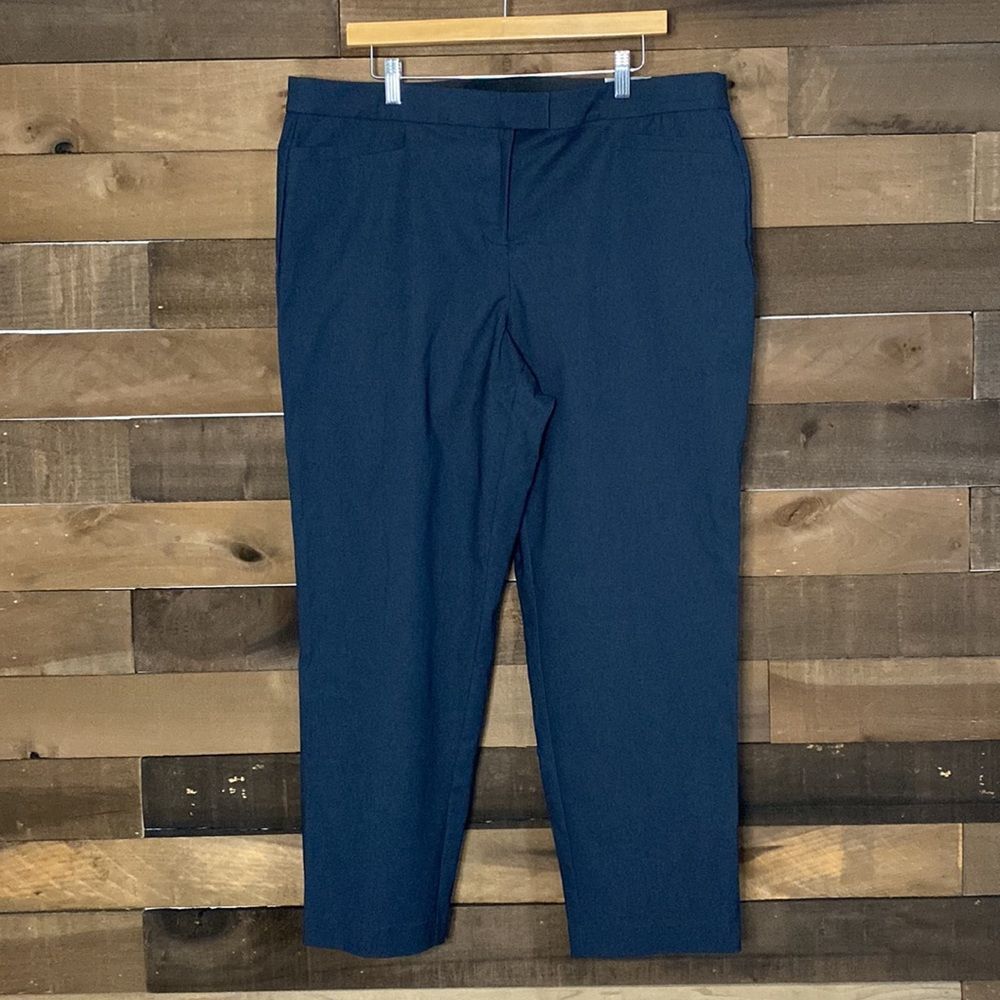 Lane Bryant The Madison Sleek Curve Ankle Pants With No-Gap Elastic Waistband